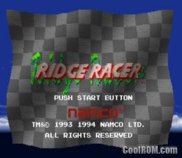 Ridge Racer Japan ROM ISO Sony Playstation PSX CoolROM